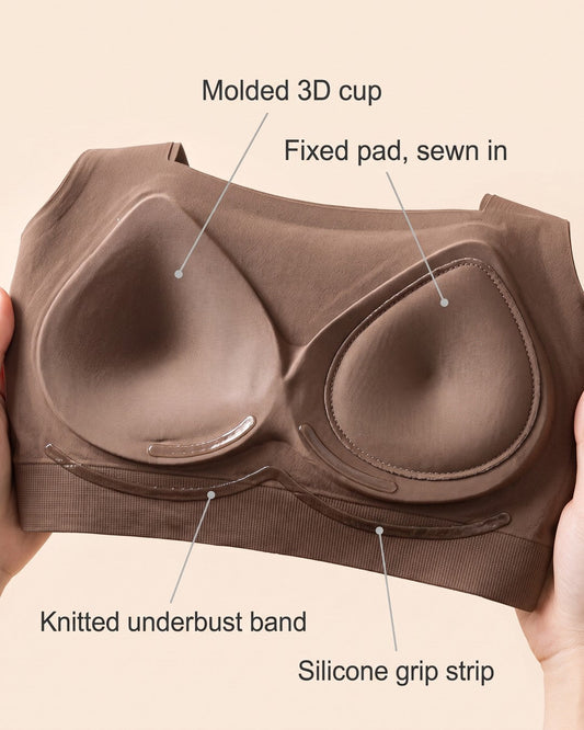 Easy Built-in-Bra Tank detail