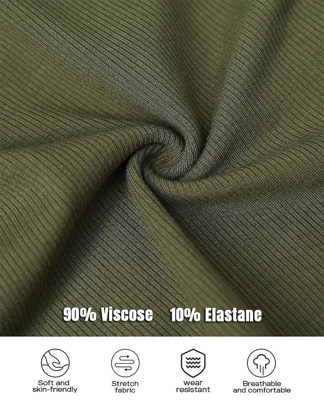 Easy Built-in-Bra Long Sleeve Top detail