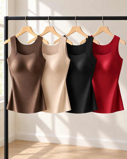 Easy Built-in-Bra Tank detail