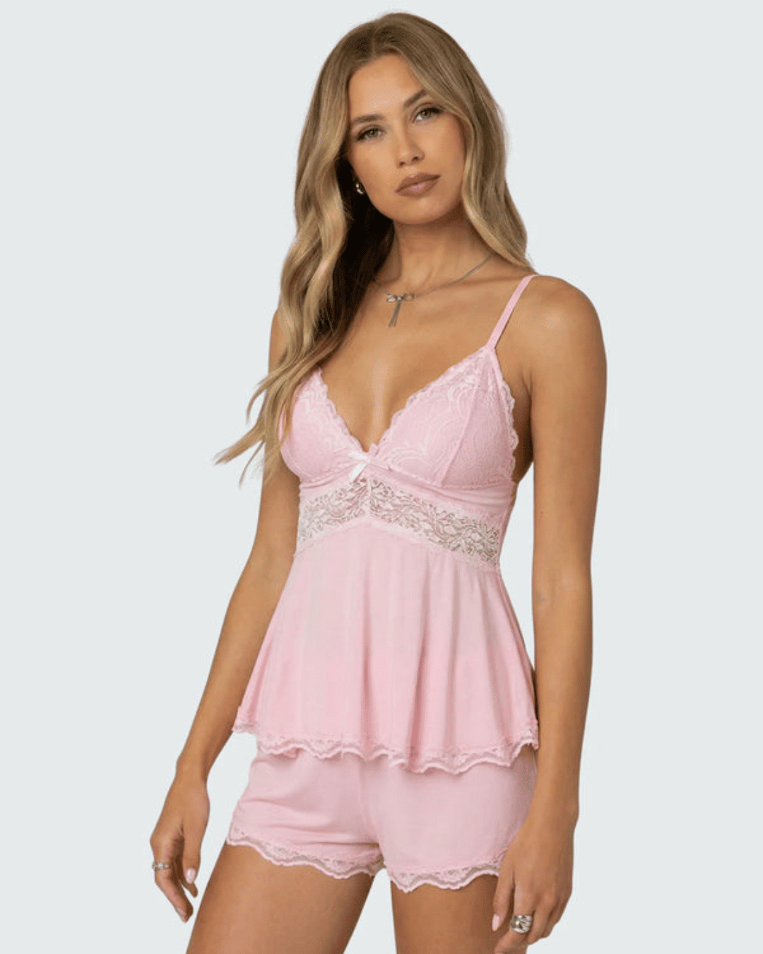 Midnight Kiss Lace Set