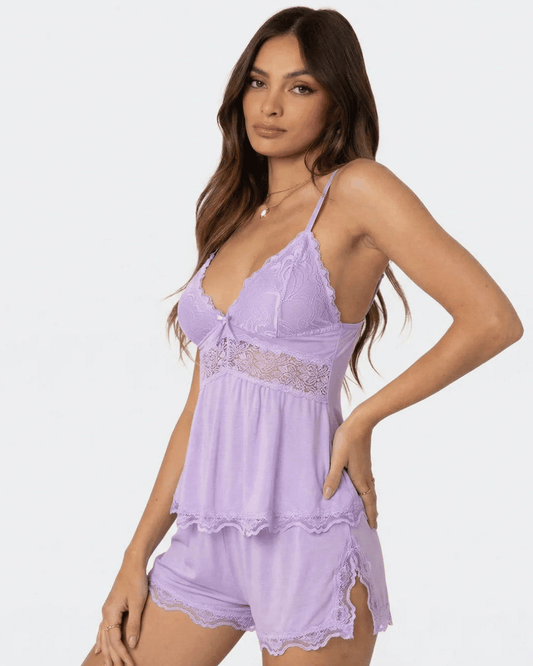 Midnight Kiss Lace Set