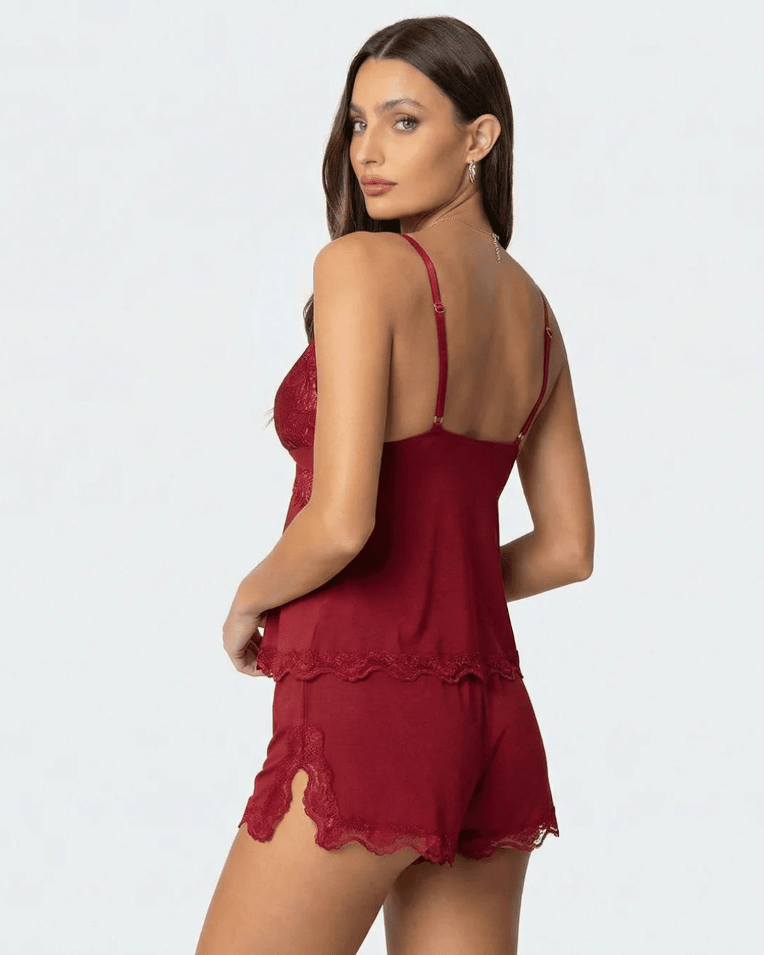 Midnight Kiss Lace Set